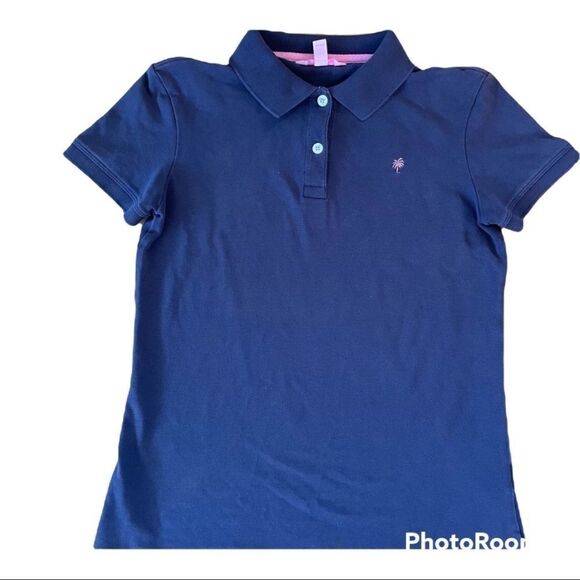 Lilly Pulitzer polo style collar button shirt XS - Picture 1 of 4